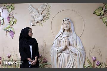 بازدید نمایندگان رسانه‌های خارجی از مترو مریم مقدس(س)  4