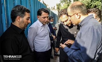 حضور مدیرعامل سازمان نوسازی شهرداری تهران در منطقه۱۷
