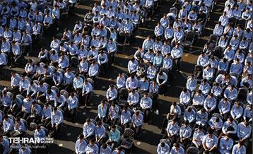 آیین آغاز سال تحصیلی جدید در دبیرستان ماندگار شهید مدرس 33