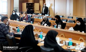 نشست خبری مشاور شهردار و مدیرکل امور بانوان شهرداری تهران 15