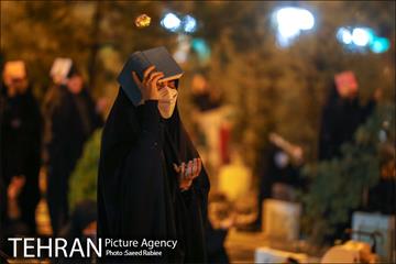 مراسم احیای شب بیست و سوم ماه مبارک رمضان در گلزار شهدای بهشت زهرا(س) 29