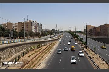 بهره‌برداری از تقاطع غیرهمسطح بزرگراه همت و اشرفی اصفهانی 2