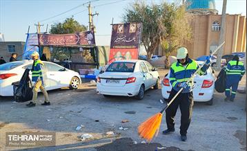 خدمات شهرداری تهران در مرز مهران 30