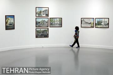 بازدید احمد مسجد جامعی از نمایشگاه تهران از منظر هنرمندان 27