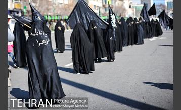 اجتماع عزاداران فاطمی در میدان هفت تیر 18