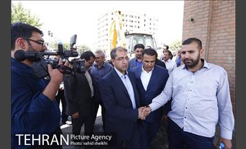 تخریب سردر پادگان جی 3