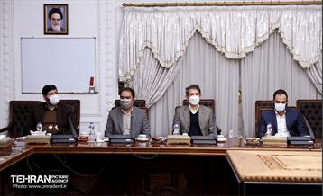 دیـدار شـهردار و معاونین شهرداری تهران با رئیس جمهور 11