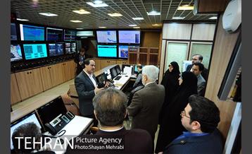 بازدید مجمع نمایندگان تهران در مجلس شورای اسلامی از ستاد مدیریت بحران شهر تهران 7