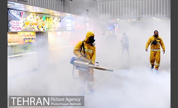 ضد عفونی پایانه مسافربری غرب 26