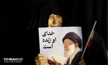 مراسم عزاداری شهادت رهبر انقلاب اسلامی در میدان شهید طهرانی‌مقدم 7