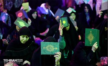 احیای شب بیست‌ویکم ماه رمضان امامزاده پنج تن لویزان 27