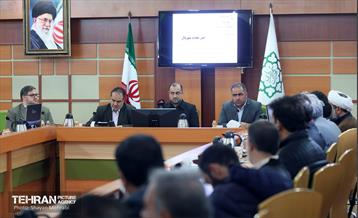 بازدید کمیسیون برنامه و بودجه شورای شهر از پروژه‌های منطقه ۱۷ 12