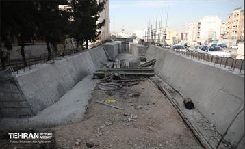احداث دوربرگردان غیر همسطح جنوب به شمال بزرگراه شهید باقری