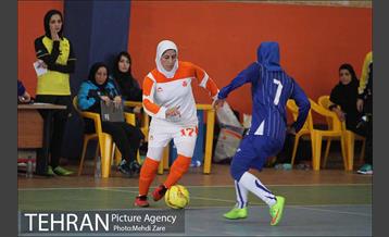 لیگ برتر فوتسال بانوان سایپا تهران و نفت ابادان