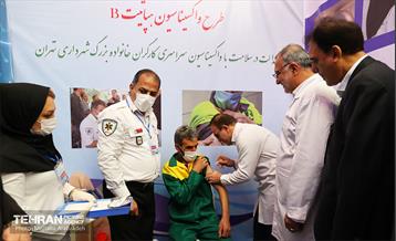 آغاز طرح واکسیناسیون هپاتیت کارگران شهرداری تهران 4