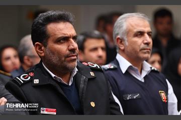 آیین بهره‌برداری از دو ایستگاه آتش‌نشانی ۱۳۵ و ۱۳۸ 20