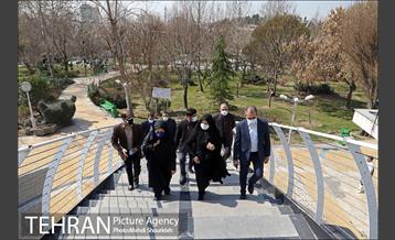 بازدید شهردار منطقه ۷ از روند اجرای پروژه های توسعه محله ای ۱۴۰۰