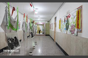آیین نواختن زنگ بازگشایی دبیرستان دخترانه میثاق 14