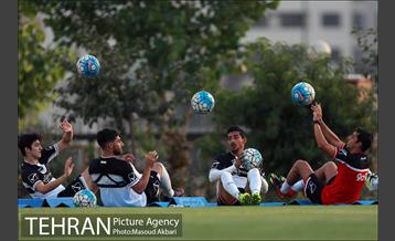 تمرین تیم ملی فوتبال 3