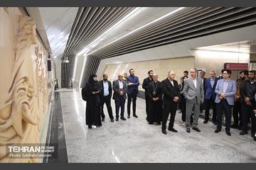 بازدید فعالان فضای مجازی از ایستگاه مریم مقدس(س) 22