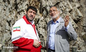 بازدید شهردار تهران از منطقه سیل زده امام زاده داوود(ع) 4