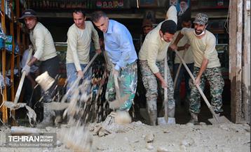 گل روبی و عملیات جست و جوی مفقودین سیل منطقه کن