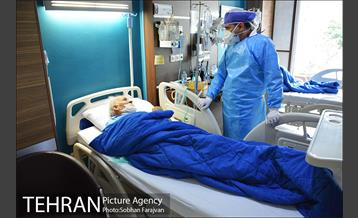 بخش بیماران کرونایی بیمارستان شهید هاشمی نژاد 25