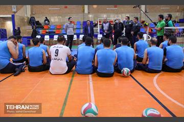 بازدید شهردار منطقه ۱۷ از اردوی تیم ملی والیبال نشسته 2