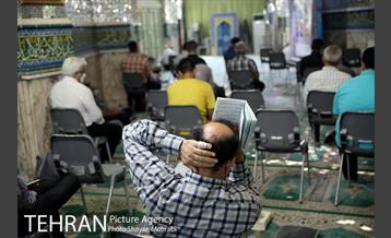 مراسم دعای عرفه در امامزاده زید(ع) بازار 25