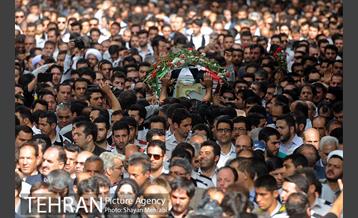 مراسم تشییع پیکر شهید آتش نشان علی قانع 21