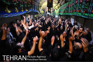 تاسوعای حسینی در بازار تهران 24