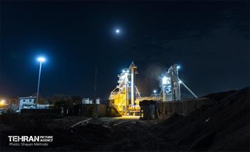 به وقت خدمت؛ کارخانه تولید آسفالت شهرداری تهران 24