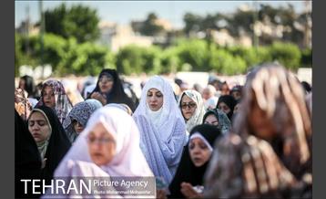 اقامه نماز عید فطر در جوار حرم حضرت شاه عبدالعظیم 12