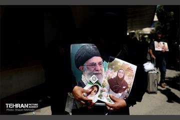 دیدار شهردار تهران با اعضای خانواده شهدای مدرسه شجره طیبه میناب 59