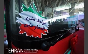 مراسم رونمایی از اتوبوس تمام برقی تولید داخل 34