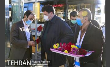 افتتاح خط مینی بوس پایانه مترو صادقیه و باغ فیض 10