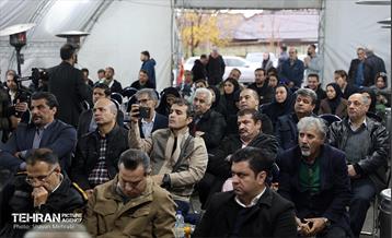 آیین آغاز عملیات اجرایی پارکینگ و مجموعه خدماتی باغ‌وزیری 9