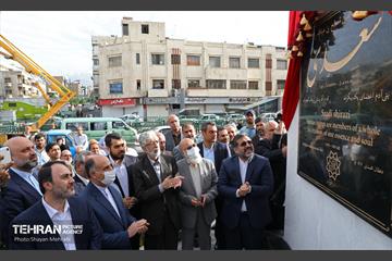 رونمایی از بزرگترین مجسمه برنزی پایتخت 39