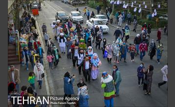 کاروان نوروزی در منطقه 5