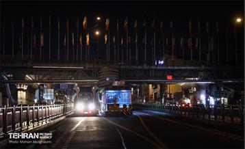 تست تراموای چرخ لاستیکی در تهران 18