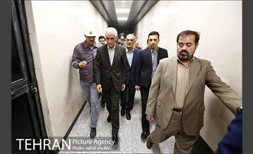 بازدید شهردار تهران از خط ۷ مترو  5