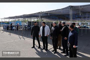 بازدید مدیرعامل سازمان بازنشستگی از زائرسرا بوستان ولایت 14