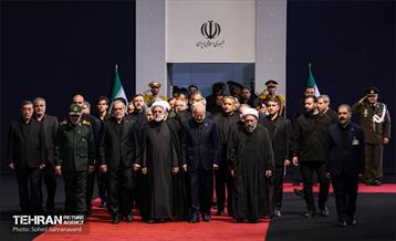 مراسم ادای احترام به پیکر رهبر شهید انقلاب با حضور سران قوا 20
