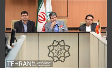 نشست خبری دکتر میرزایی معاون برنامه ریزی، توسعه شهری و امور شورای شهرداری تهران 6