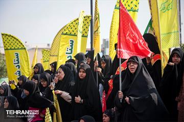 اجتماع «نوجوانان آرمانی، لشکر قدس»