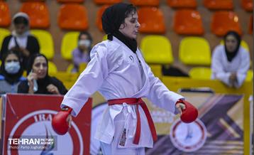 مسابقات انتخابی تیم ملی کاراته زنان 25