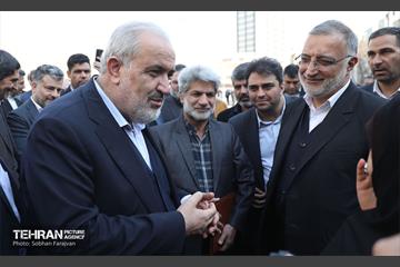 آیین رونمایی از تاکسی‌های برقی  2