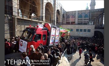 تشییع شهدای آتش نشان با حضور مردم  9