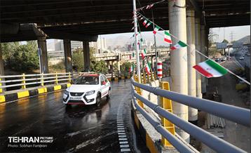 بهره‌برداری از دوربرگردان غیرهمسطح شمال به شمال بزرگراه چمران 9