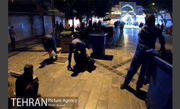 اقدامات شهرداری منطقه ۲۰ در لیالی قدر اطراف حرم حضرت عبدالعظیم حسنی(ع) 14